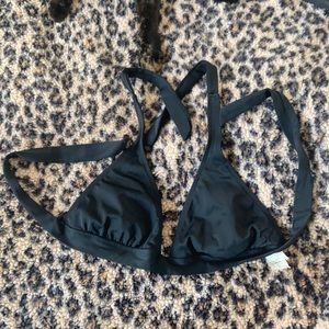 Hurley Black Halter Bikini Top